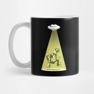 GRIMLOCK : Transformers GEN 1 - UFO abduction Mug